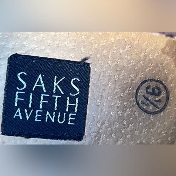 Saks Fifth Avenue Brown Suede Lace-Up Chukka Boots Size 9.5 Great Condition - Picture 8 of 13